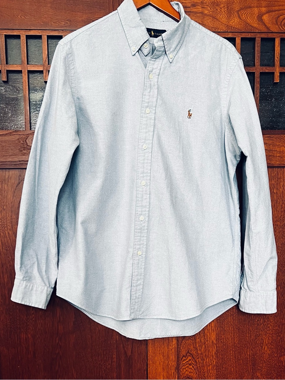 Ralph Lauren Light Blue Button-Down Oxford Shirt - Men